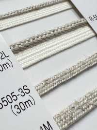 R-5505-2L 麻系列鑲邊帶[緞帶、帶、繩子] RIVER 更多照片