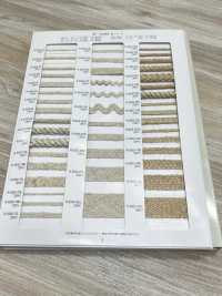 R-5505-24SS 麻系列斜子帶[緞帶、帶、繩子] RIVER 更多照片