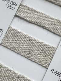 R-5505-27L 麻系列斜子帶[緞帶、帶、繩子] RIVER 更多照片