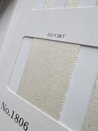 NO1805 中等厚度的棉質塔夫[緞帶、帶、繩子] RIVER 更多照片