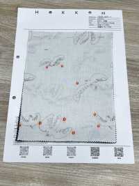 1026-647-1 60精紡細布刺繡鳥[布料] HOKKOH北高 更多照片