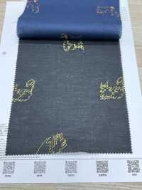 1026-648-1 60精紡細布刺繡貓[布料] HOKKOH北高 更多照片