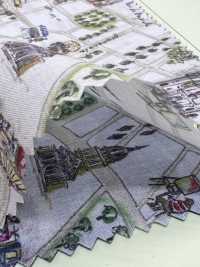 DP-5000-5 60精紡細布數位印刷地圖設計[布料] HOKKOH北高 更多照片