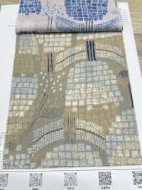 1026-625-14 60種精紡細布磚花卉[布料] HOKKOH北高 更多照片