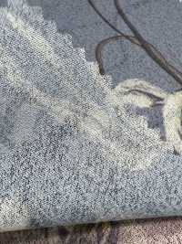 7026-440-1 熔合豚平針織物轉印印花，飄逸花朵[布料] HOKKOH北高 更多照片