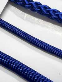 R-206SS 光澤圓繩子，32股，色織[緞帶、帶、繩子] RIVER 更多照片