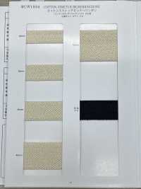 RCW1834 棉質彈性大雙斜紋[緞帶、帶、繩子] RIVER 更多照片