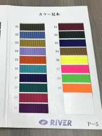 RP-08 RP帶斜紋[緞帶、帶、繩子] RIVER 更多照片