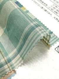 35528 80 % 線有機棉精紡細布，馬德拉斯格紋[布料] SUNWELL 三維爾 更多照片