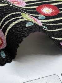 KKP2338-D-YTSUBAKI 二子絲縐夢椿[布料] 小紋工房(宇仁纖維) 更多照片