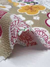 KKP2338-DHM-86 絲縐Chirimen®[布料] 小紋工房(宇仁纖維) 更多照片