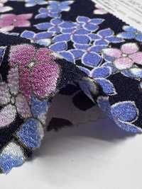 KKP2338-DJ-518A 絲縐Chirimen®[布料] 小紋工房(宇仁纖維) 更多照片