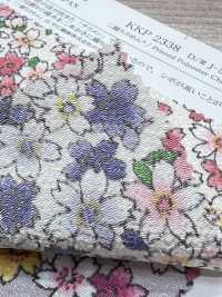 KKP2338-DJ-523A 絲縐Chirimen®[布料] 小紋工房(宇仁纖維) 更多照片