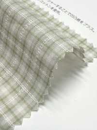 3SG040 有機棉精製多臂提花格紋[布料] CHAMBRAY 更多照片