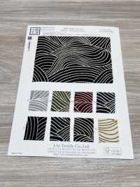 KKP3338-D1134 二子絲縐櫻花暴風雪[布料] 小紋工房(宇仁纖維) 更多照片