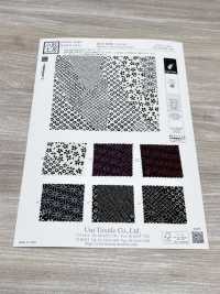 KKP3338-D340 絲縐Chirimen®[布料] 小紋工房(宇仁纖維) 更多照片