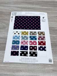 KKP3338-D5 絲縐Chirimen®[布料] 小紋工房(宇仁纖維) 更多照片