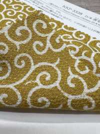 KKP3338-D-KARAKUSA Futako 絲縐阿拉伯式花紋圖案[布料] 小紋工房(宇仁纖維) 更多照片