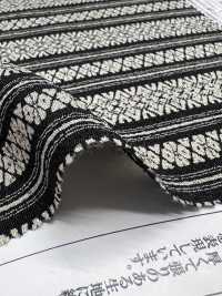 KKP3338-D-HAKATAMON Futako 絲縐單色印花博多圖案[布料] 小紋工房(宇仁纖維) 更多照片