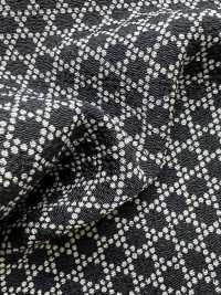 KKP3338-D-KAGOME 二子絲縐戈薇小紋[布料] 小紋工房(宇仁纖維) 更多照片