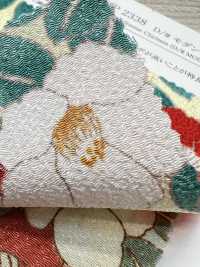 KKP2338-D-MODANTBK 二子絲縐現代山茶花[布料] 小紋工房(宇仁纖維) 更多照片