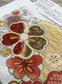 KKP2338-D-SYOCHIKU Futako 絲縐松、竹、梅[布料] 小紋工房(宇仁纖維) 更多照片