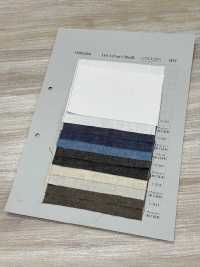 LMM2280 棉麻赤耳淺色丹寧布布，5盎司[布料] 吉和織物 更多照片