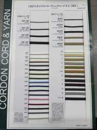 SW-100B 1毫米矽膠塗層繩子[緞帶、帶、繩子] Cordon 更多照片