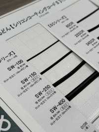 SW-250 2.5mm矽膠塗層繩子芯[緞帶、帶、繩子] Cordon 更多照片