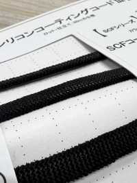 SSCF-01(M) 5.6毫米矽膠塗層繩子[緞帶、帶、繩子] Cordon 更多照片