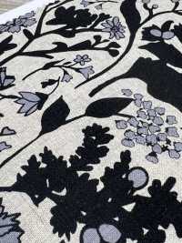 7026-1710-1 CL坯布花卉圖案[布料] HOKKOH北高 更多照片