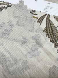 4026-1755-5 21W燈芯絨刺繡花卉圖案[布料] HOKKOH北高 更多照片