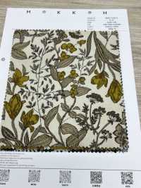 4026-1755-5 21W燈芯絨刺繡花卉圖案[布料] HOKKOH北高 更多照片