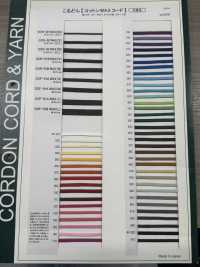 CCF-01AWAX(L) 5.5毫米棉蠟繩子[緞帶、帶、繩子] Cordon 更多照片