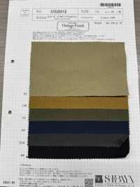 OS2012 20/1 x 12/1不均勻線duck帆布[布料] 柴屋 更多照片