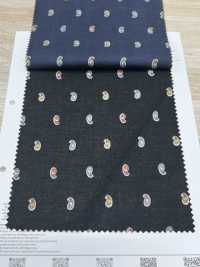 7026-1615-1 60精紡細布9088 迷你佩斯利[布料] HOKKOH北高 更多照片