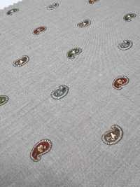 7026-1615-1 60精紡細布9088 迷你佩斯利[布料] HOKKOH北高 更多照片