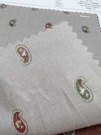 7026-1615-1 60精紡細布9088 迷你佩斯利[布料] HOKKOH北高 更多照片