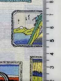 1026-1620-3 60精紡細布框浮世繪[布料] HOKKOH北高 更多照片