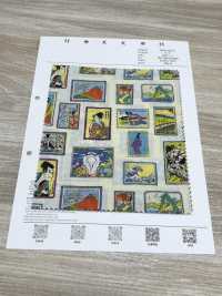 1026-1620-3 60精紡細布框浮世繪[布料] HOKKOH北高 更多照片