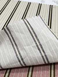 7026-1240-1 高密度府綢條紋[布料] HOKKOH北高 更多照片