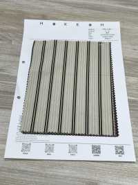 7026-1240-1 高密度府綢條紋[布料] HOKKOH北高 更多照片