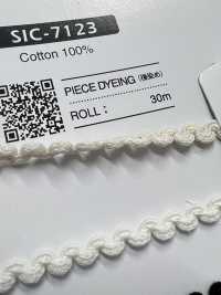 SIC-7123 棉質蕾絲花邊[緞帶、帶、繩子] 新道良質（SIC） 更多照片