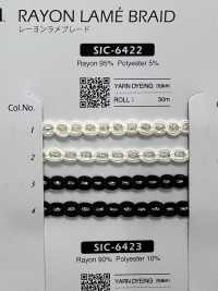 SIC-6422 人造亮片花邊[緞帶、帶、繩子] 新道良質（SIC） 更多照片