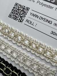 SIC-6423 人造亮片花邊[緞帶、帶、繩子] 新道良質（SIC） 更多照片