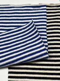 W-49048 美式復古中長橫條紋[布料] Minami 更多照片