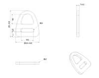 HH025 Altica Cantap D環[扣和鉤子] 更多照片