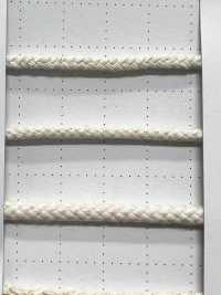 C2 天然材質繩第一部分 棉質 2條帶芯圓繩 3.0毫米[緞帶、帶、繩子] Cordon 更多照片