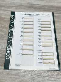 C3 天然材質繩第一部 棉質三圓繩 4.0mm[緞帶、帶、繩子] Cordon 更多照片