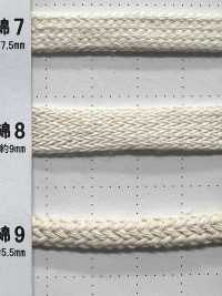 C8 天然材質繩PART1 棉質 8 條裝袋繩 9.0mm[緞帶、帶、繩子] Cordon 更多照片